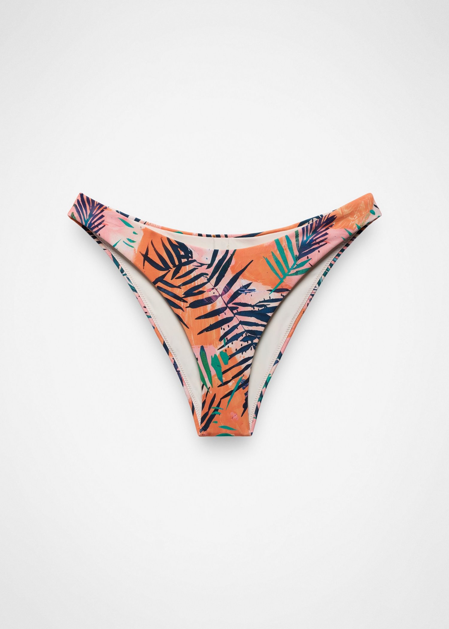 Womens prAna Lahari Classic Swim Bottom - Papaya Island Fever