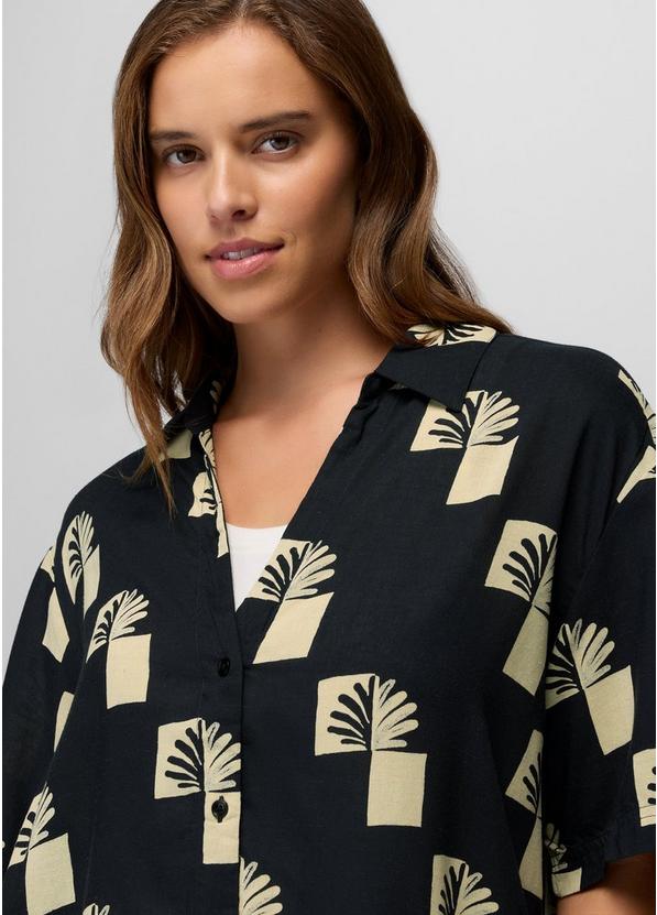 The Bahamas Top, Color: Black Checks Mate, image 3