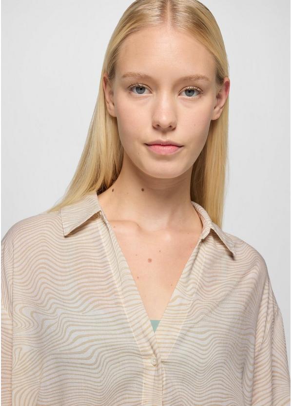 The Bahamas Top, Color: Soft White Wavee, image 4