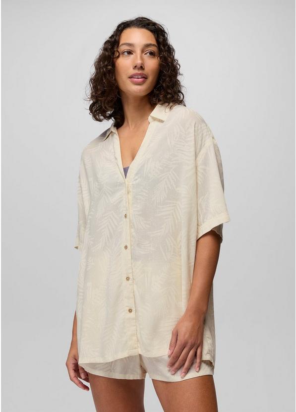 The Bahamas Top, Color: Beach Pebble Palms, image 1