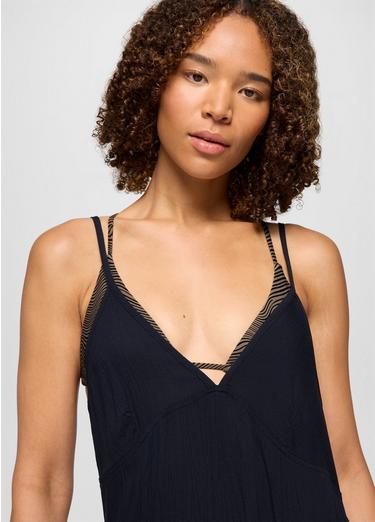Fernie V-Neck Romper, Color: Black, image 3