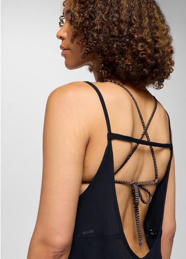 Fernie V-Neck Romper, Color: Black, image 4