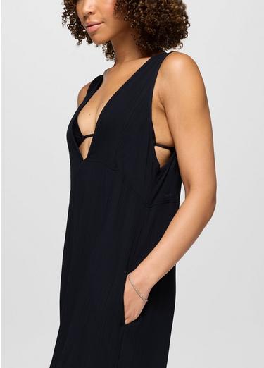 Fernie V-Neck Mini Dress, Color: Black, image 4