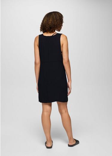 Fernie V-Neck Mini Dress, Color: Black, image 2
