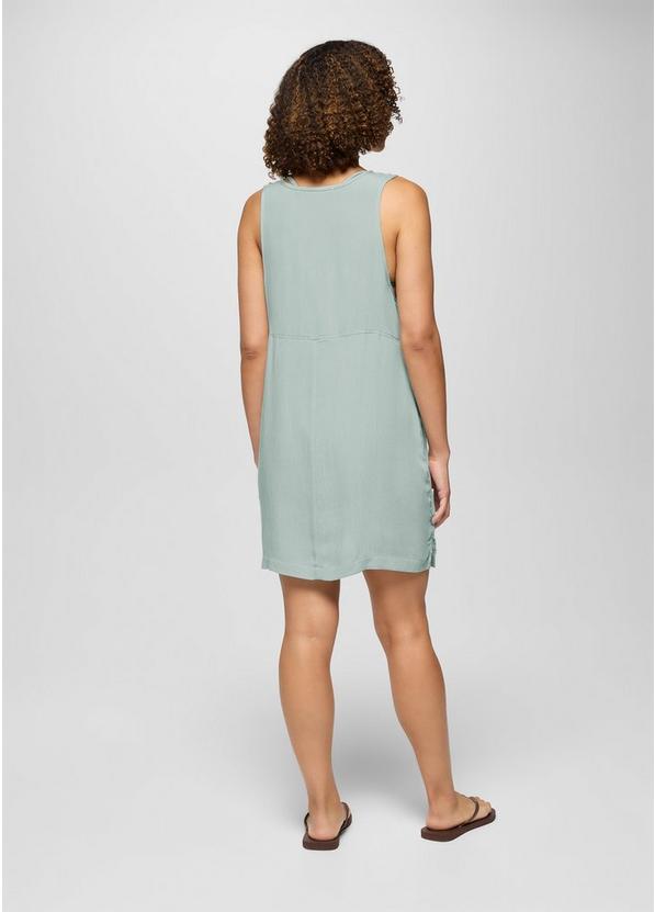 Fernie V-Neck Mini Dress, Color: Saltwater, image 2