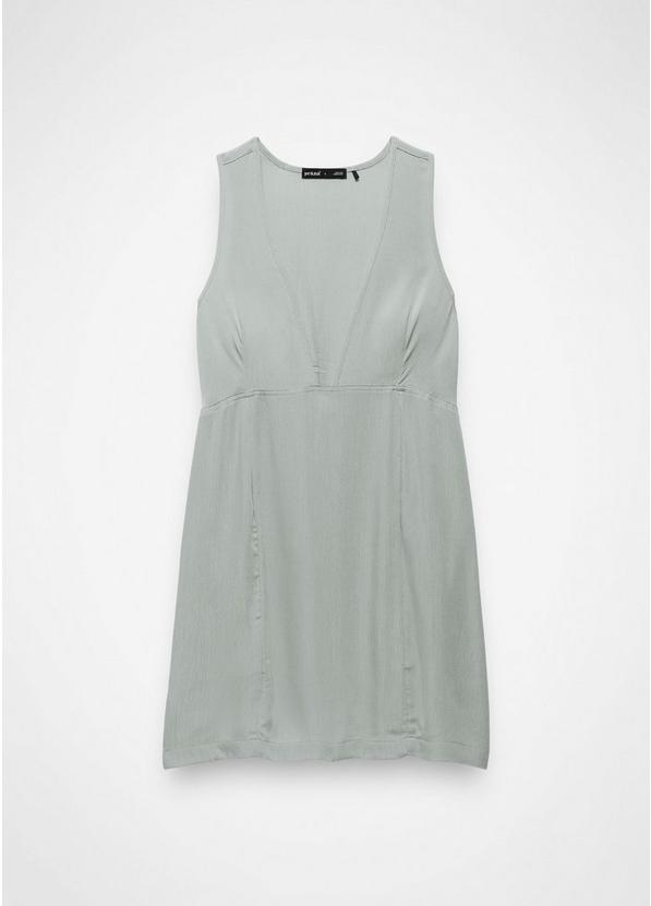 Fernie V-Neck Mini Dress, Color: Saltwater, image 6