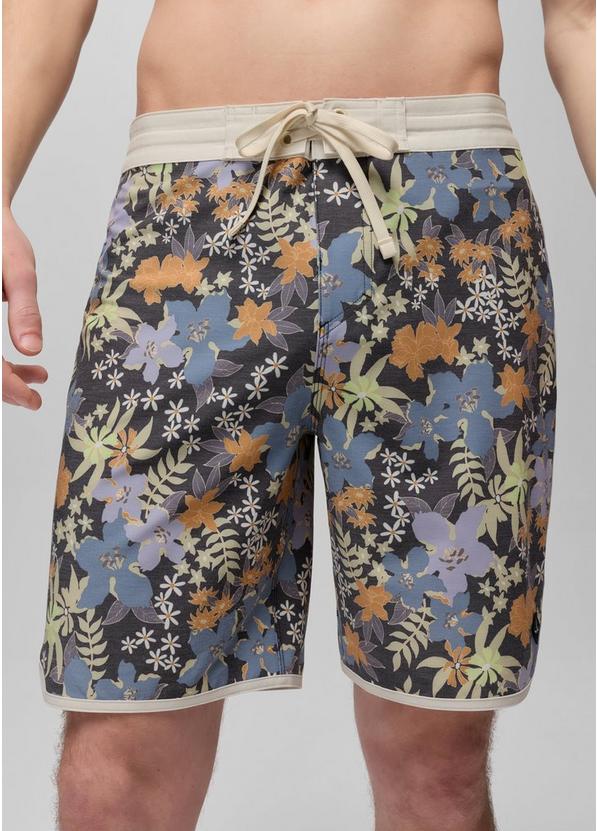 prAna Vintage Boardshort, Color: Black Summer Nights, image 3