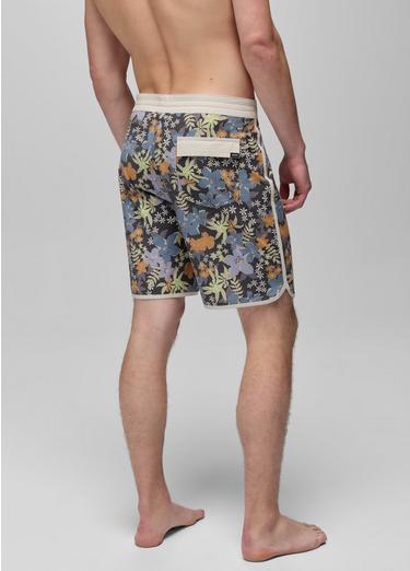 prAna Vintage Boardshort, Color: Black Summer Nights, image 3
