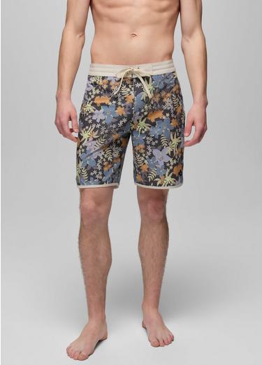 prAna Vintage Boardshort, Color: Black Summer Nights, image 4