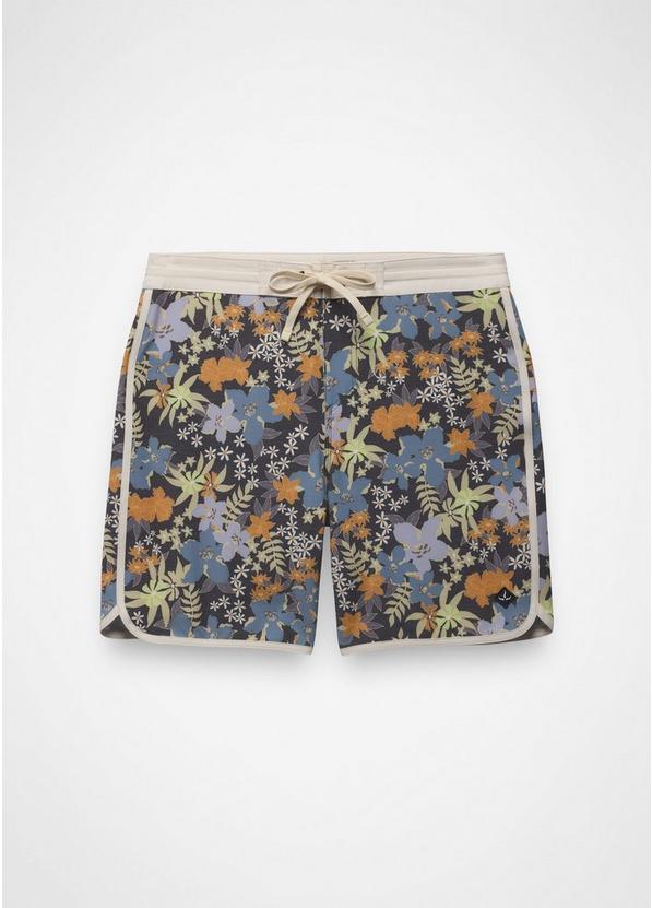 prAna Vintage Boardshort, Color: Black Summer Nights, image 6
