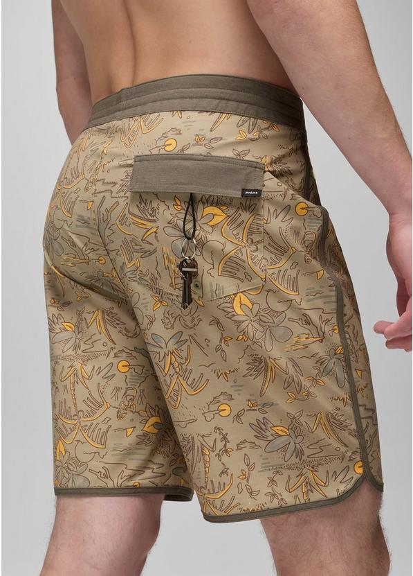 prAna Vintage Boardshort, Color: Sandbar Vacation, image 4