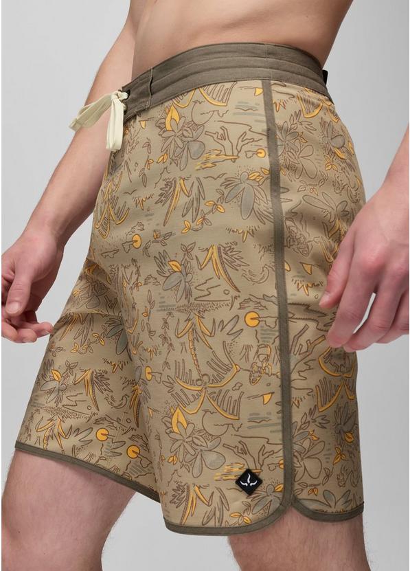 prAna Vintage Boardshort, Color: Sandbar Vacation, image 5