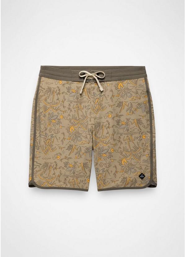prAna Vintage Boardshort, Color: Sandbar Vacation, image 7