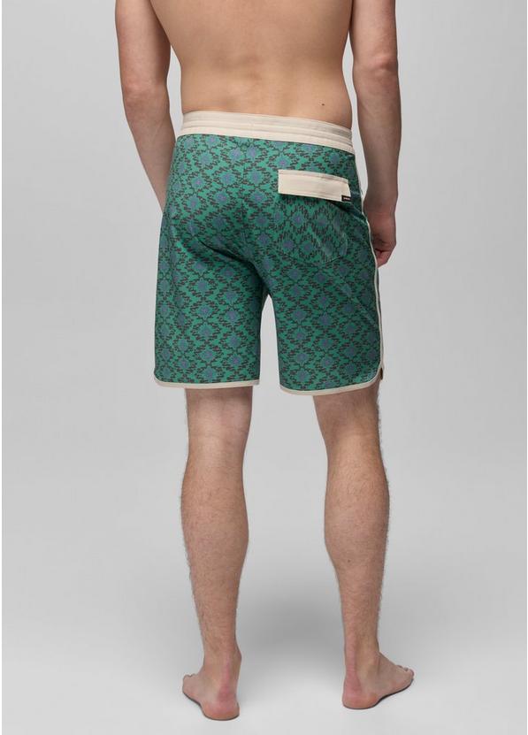 prAna Vintage Boardshort, Color: Jade Palapa, image 2
