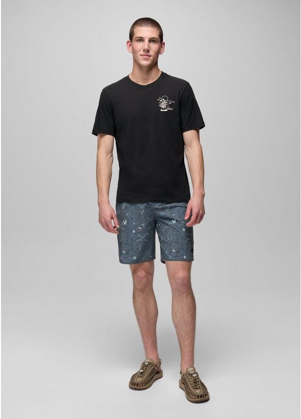 prAna Vintage Boardshort, Color: Bluff Blue Vacation, image 5