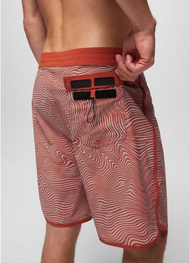 prAna Vintage Boardshort, Color: Phoenix Wavee, image 3