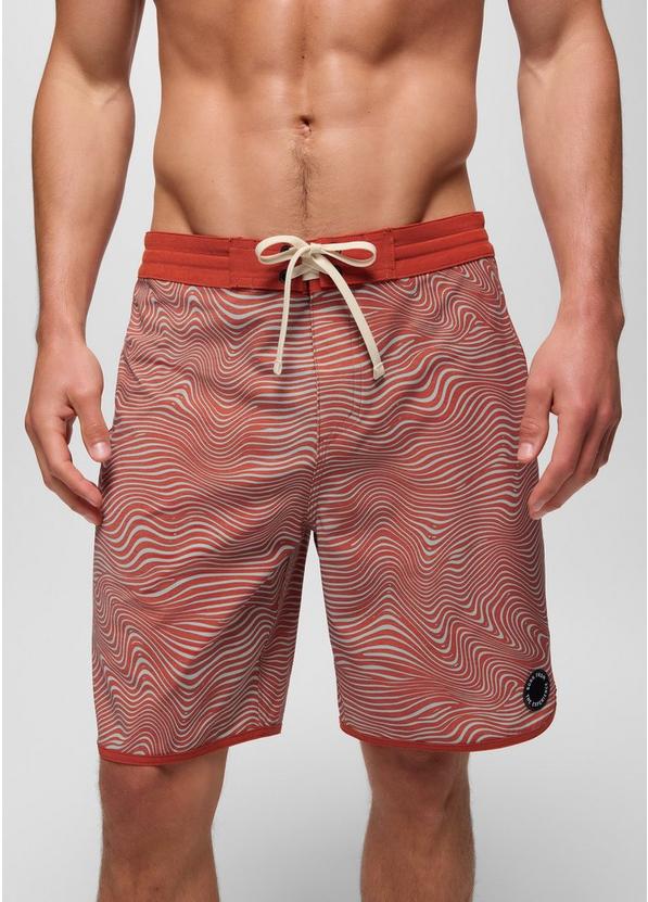 prAna Vintage Boardshort, Color: Phoenix Wavee, image 5