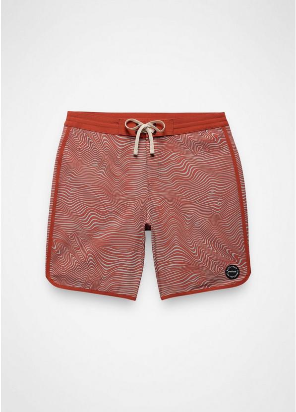 prAna Vintage Boardshort, Color: Phoenix Wavee, image 8