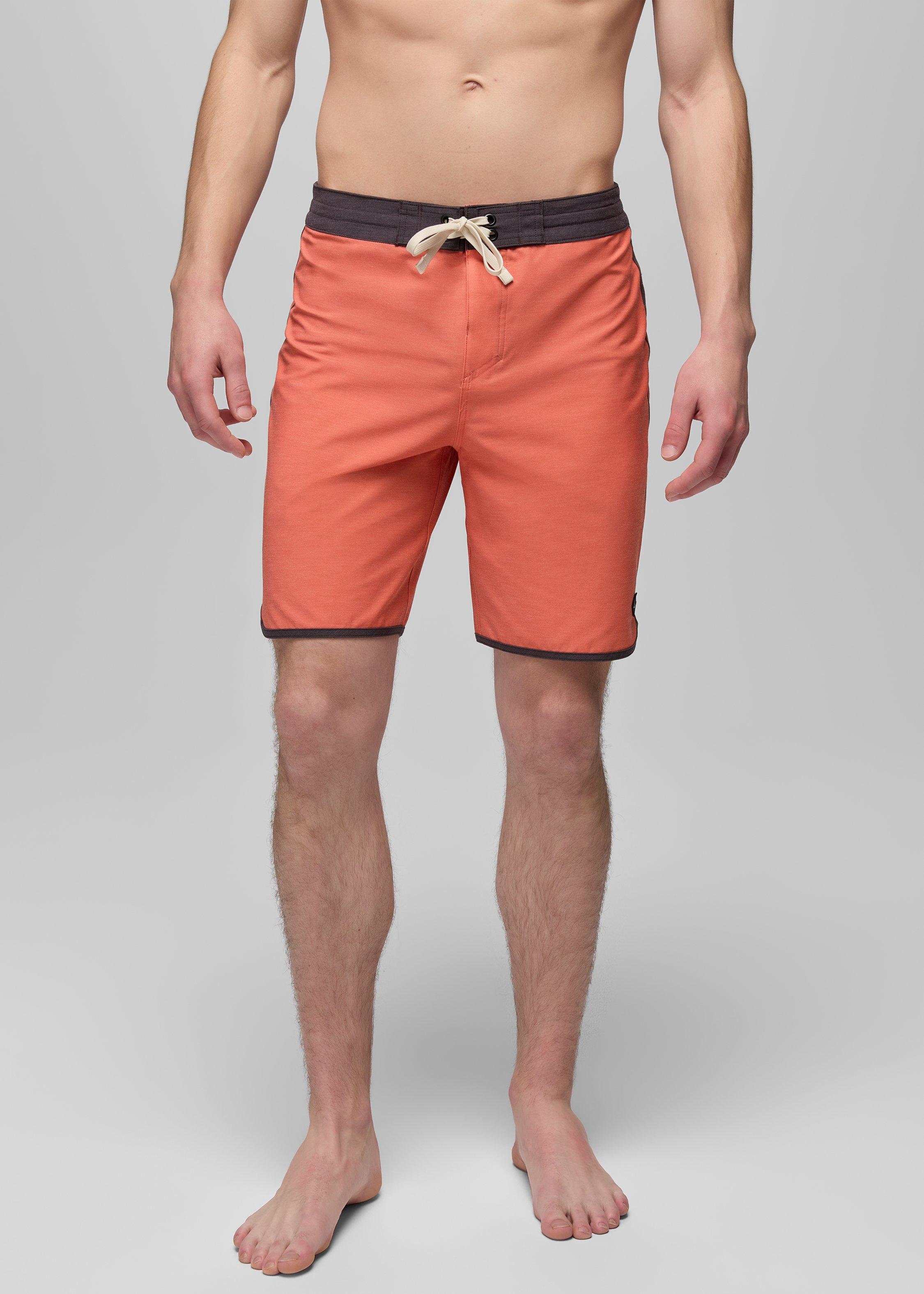Mens prAna Vintage Boardshort - Lychee
