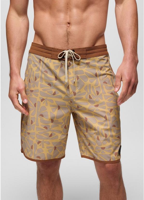 Prana Vintage Boardshort, Color: Pollen Retro Bloom, image 7