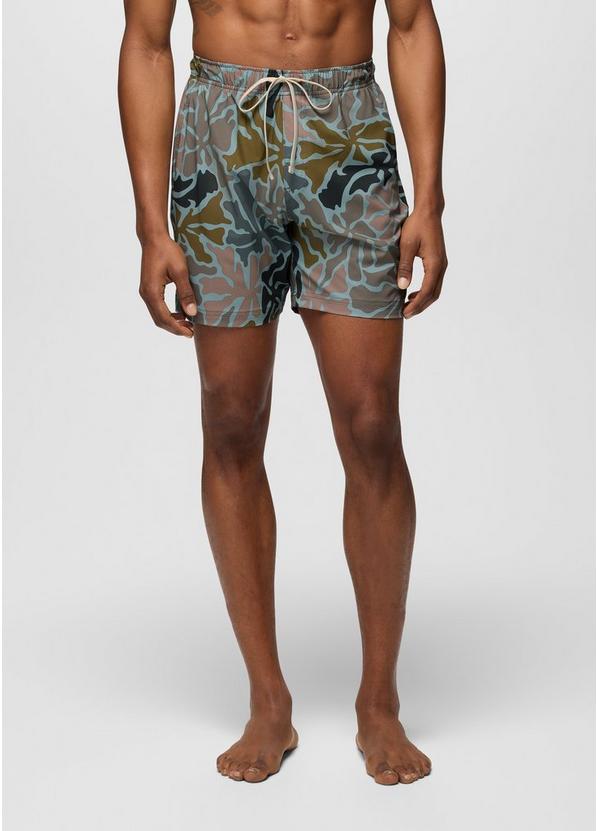 La Jolla Swim Short, Color: Saltwater Boogie Bloom, image 1