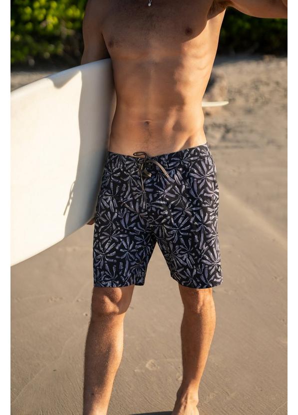 Fenton Boardshort, Color: Black Grounded, image 8