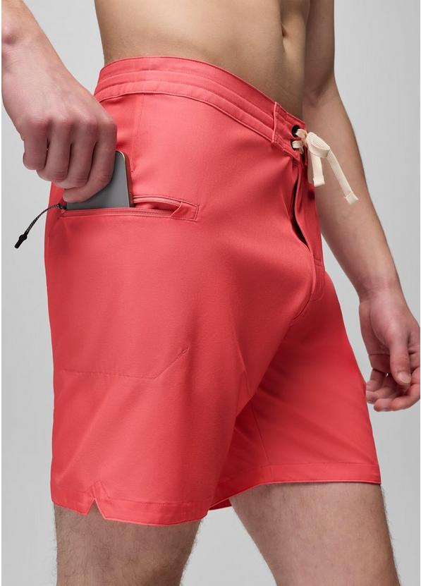 Fenton Boardshort, Color: Guava, image 5