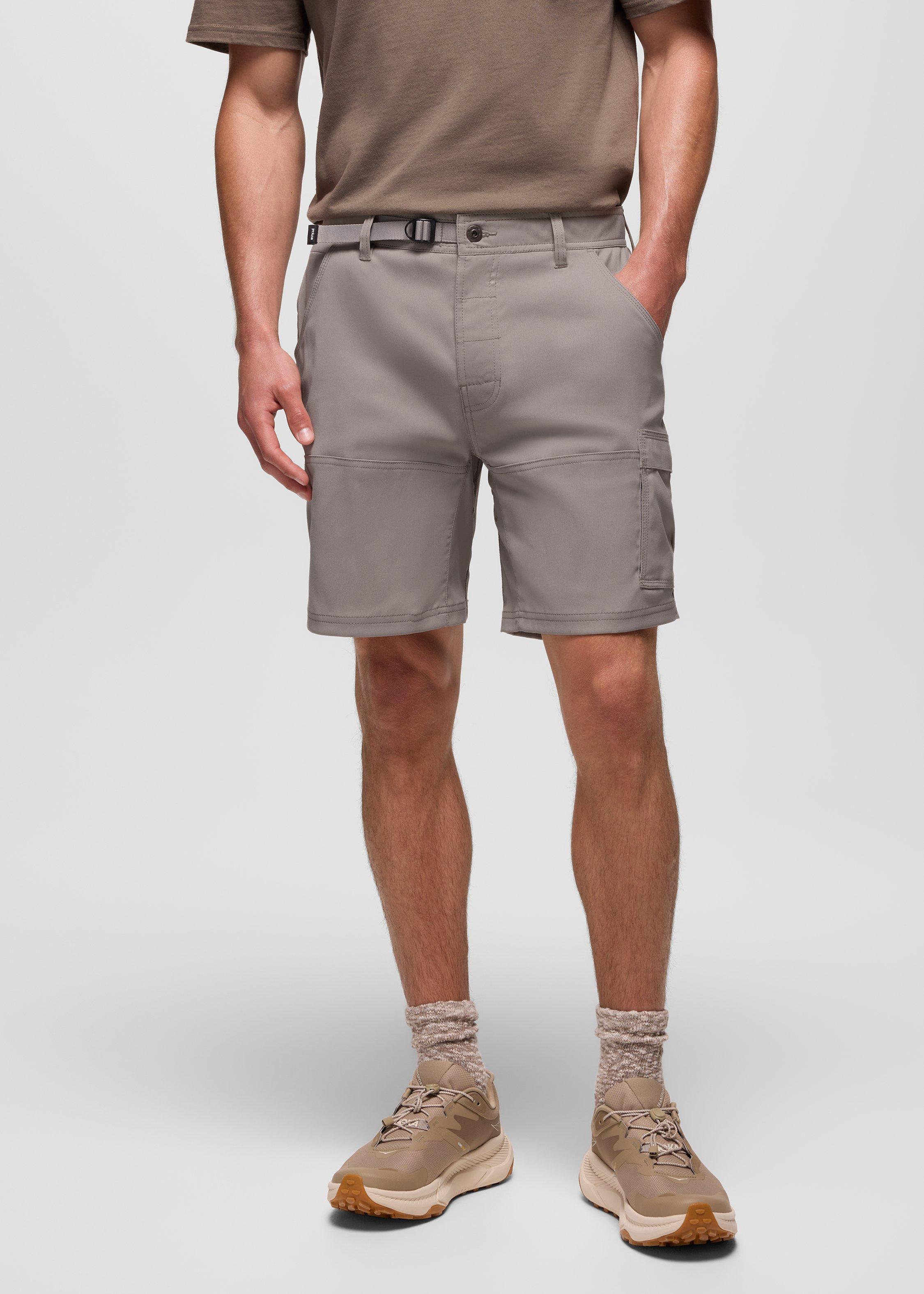 Mens prAna Stretch Zion&trade; Short - Limestone