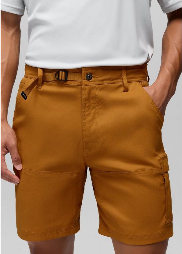 Stretch Zion Short, Color: Tumeric, image 3