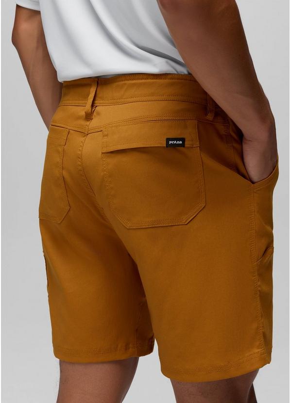 Stretch Zion Short, Color: Tumeric, image 4