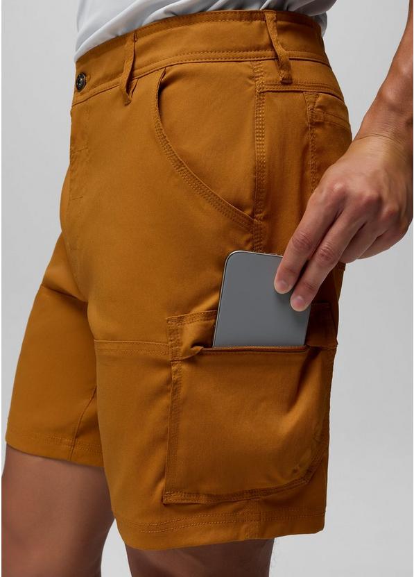 Stretch Zion Short, Color: Tumeric, image 5