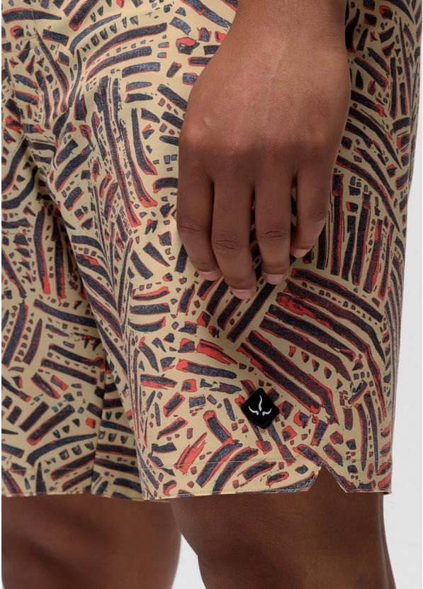 Rock Shock Boardshort, Color: Jackfruit Marks, image 9