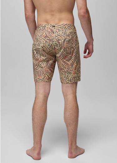 Rock Shock Boardshort, Color: Jackfruit Marks, image 2