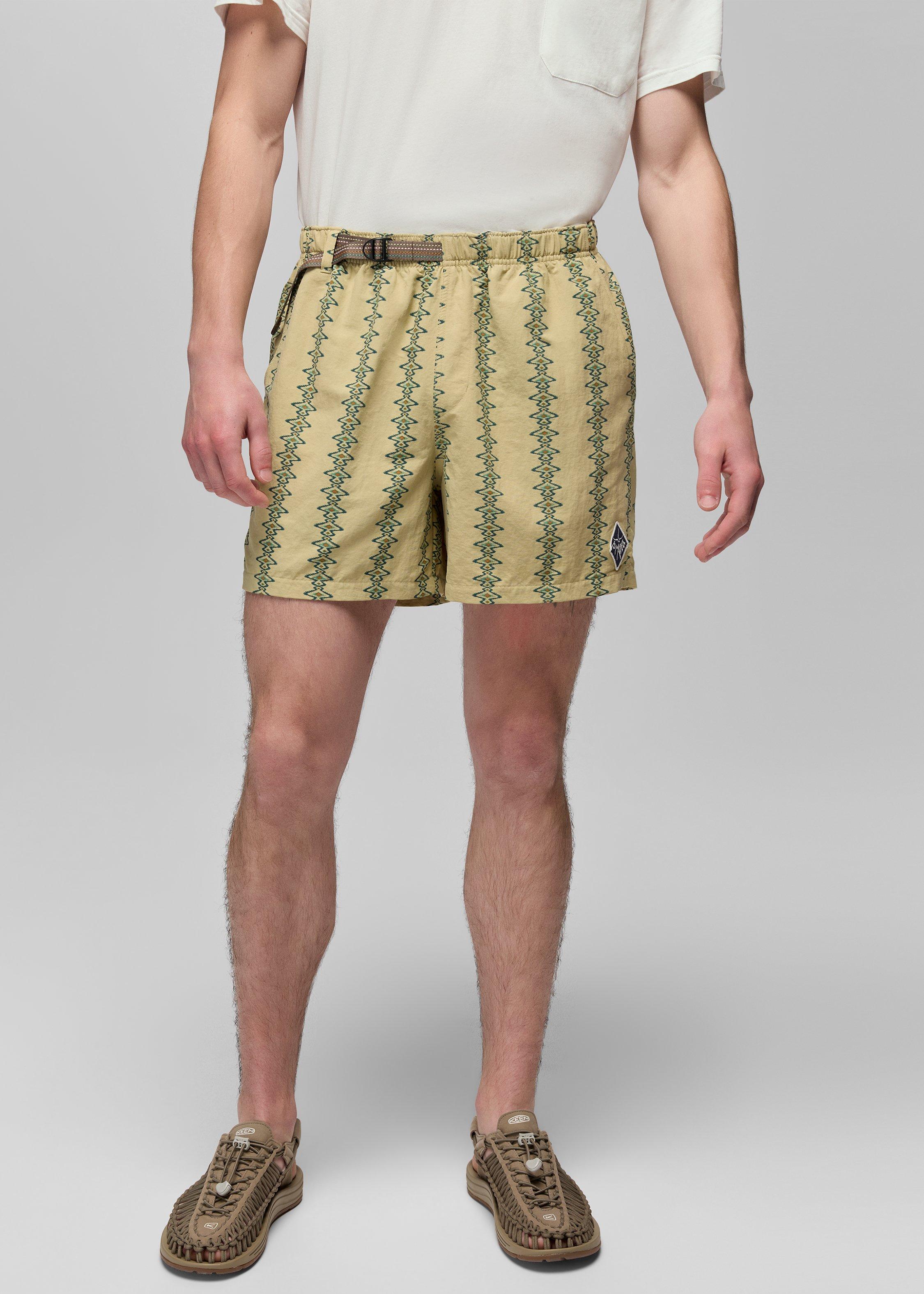 Mens prAna Indio Heritage Short - Jackfruit
