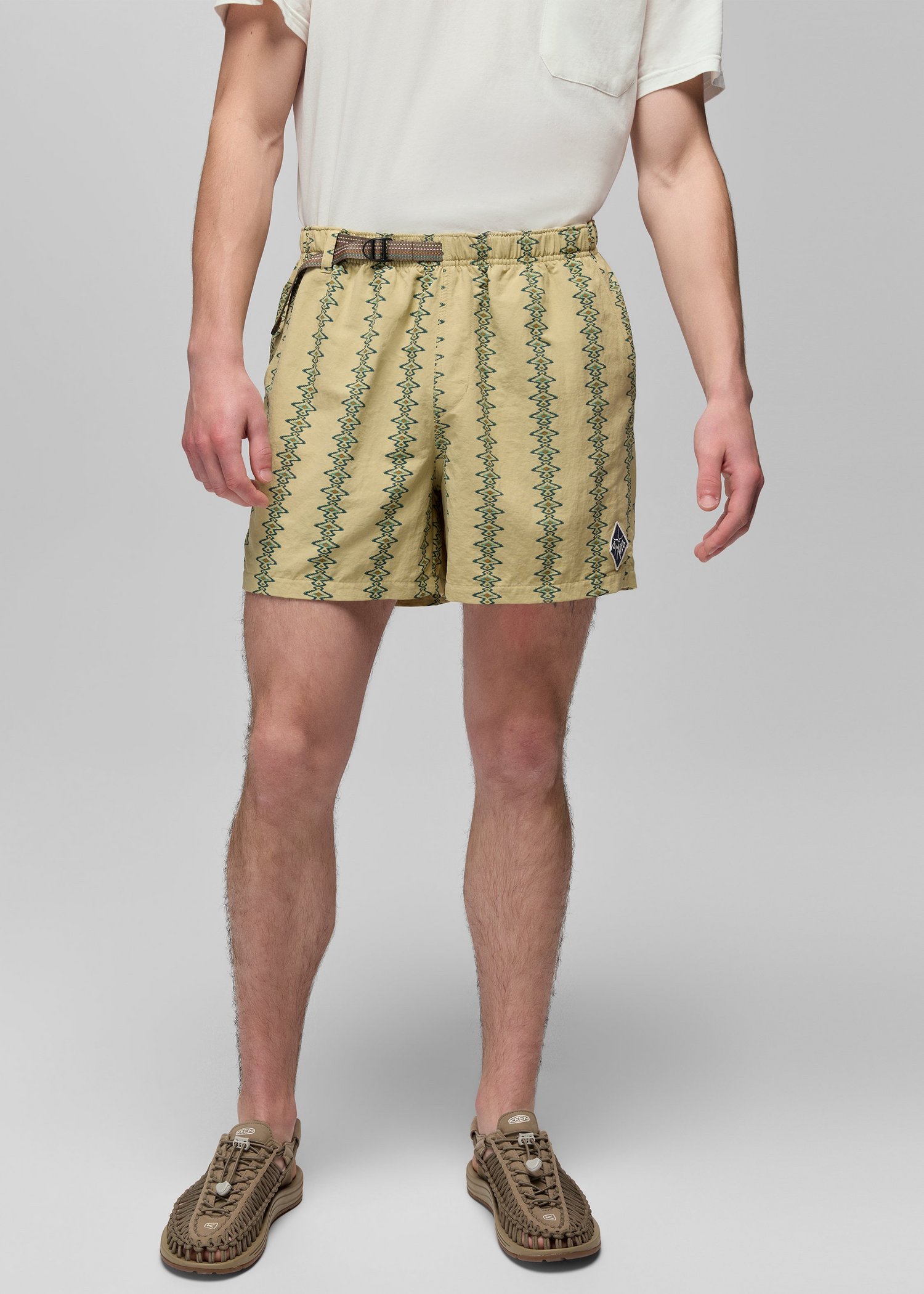 Mens prAna Indio Heritage Short - Jackfruit