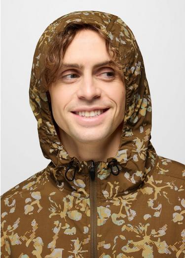 Encinitas Windbreaker, Color: Retro Olive Digibloom, image 11