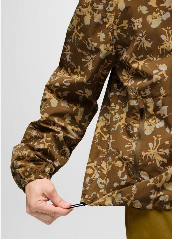 Encinitas Windbreaker, Color: Retro Olive Digibloom, image 5