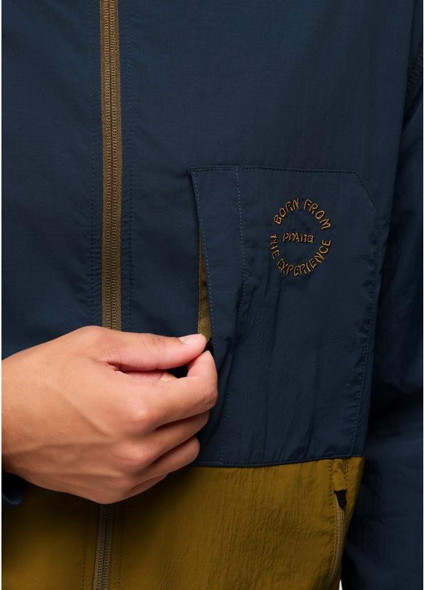 Encinitas Windbreaker, Color: Retro Olive / Stormy Night, image 6