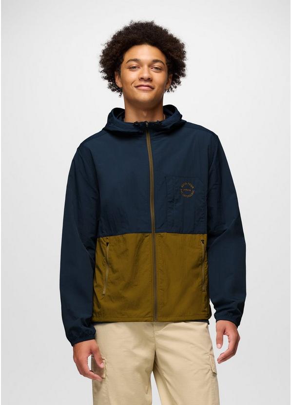 Encinitas Windbreaker, Color: Retro Olive / Stormy Night, image 1