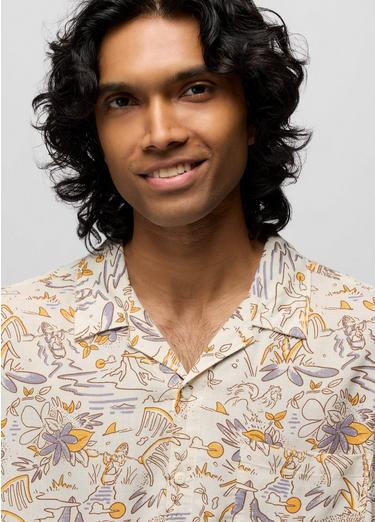 Peacepath Shirt, Color: Beach Pebble Vacation, image 7