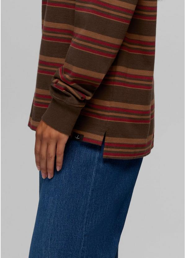 Rockblock Rugby Shirt, Color: Dark Roast, image 5