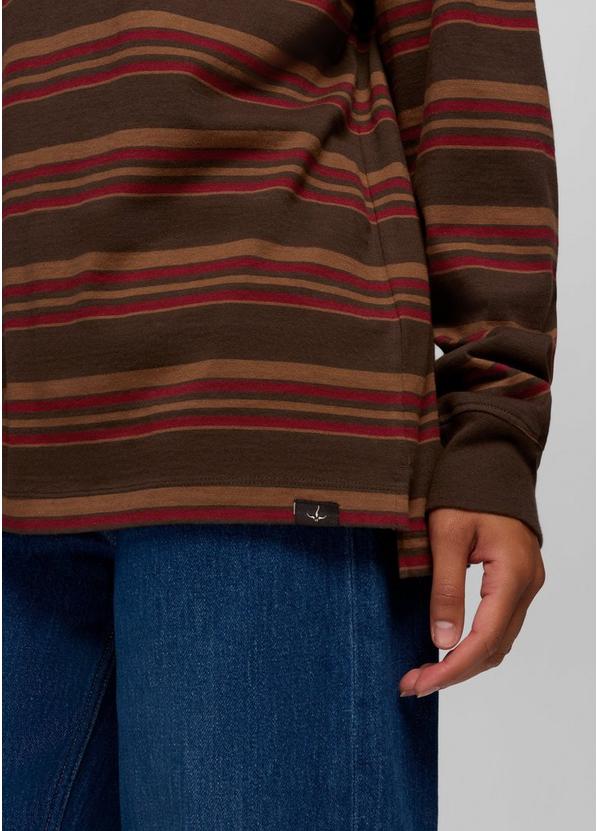 Rockblock Rugby Shirt, Color: Dark Roast, image 6