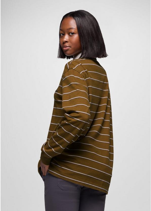 Rockblock Rugby Shirt, Color: Retro Olive, image 5