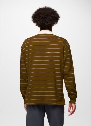 Rockblock Rugby Shirt, Color: Retro Olive, image 11