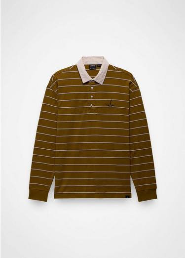 Rockblock Rugby Shirt, Color: Retro Olive, image 11