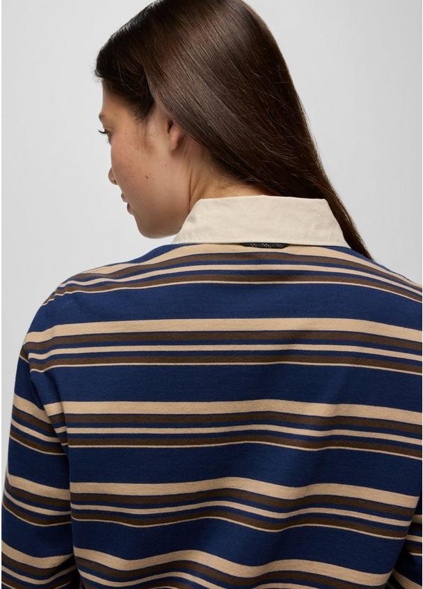 Rockblock Rugby Shirt, Color: Capulet Blue, image 7