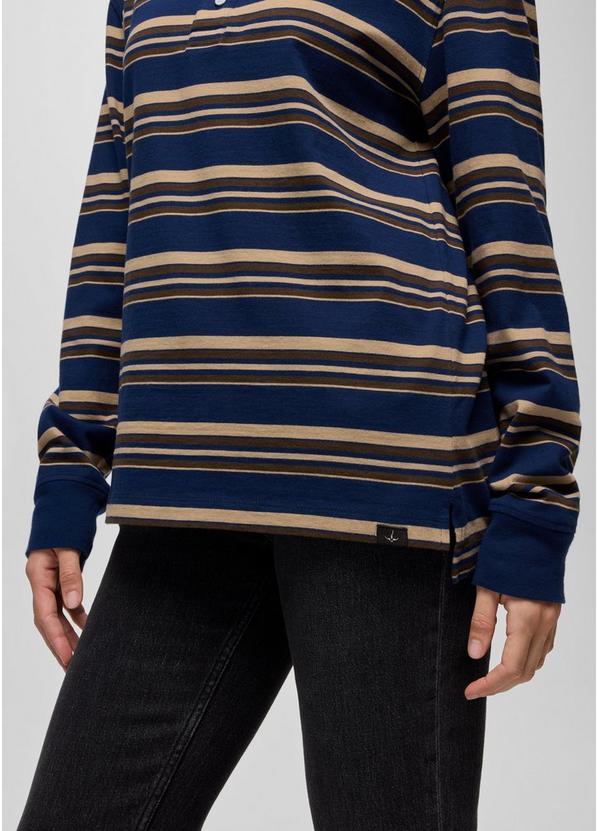 Rockblock Rugby Shirt, Color: Capulet Blue, image 8