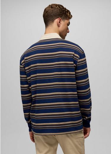 Rockblock Rugby Shirt, Color: Capulet Blue, image 8