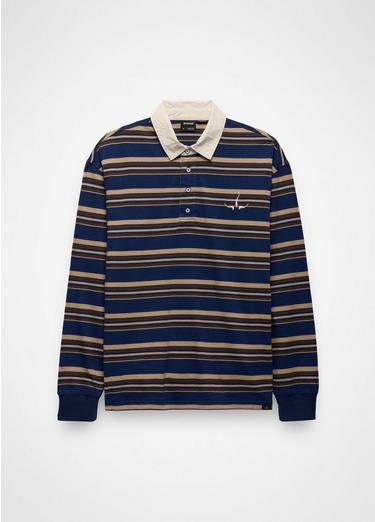 Rockblock Rugby Shirt, Color: Capulet Blue, image 3