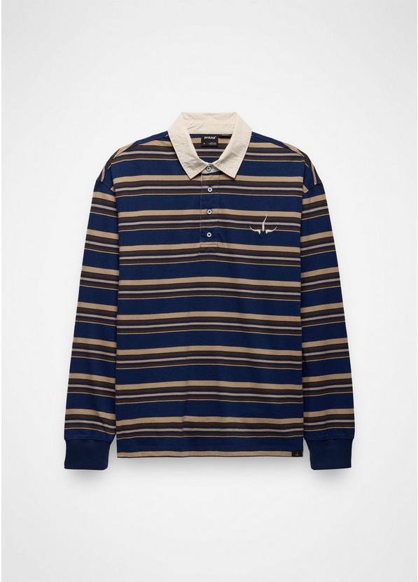 Rockblock Rugby Shirt, Color: Capulet Blue, image 1